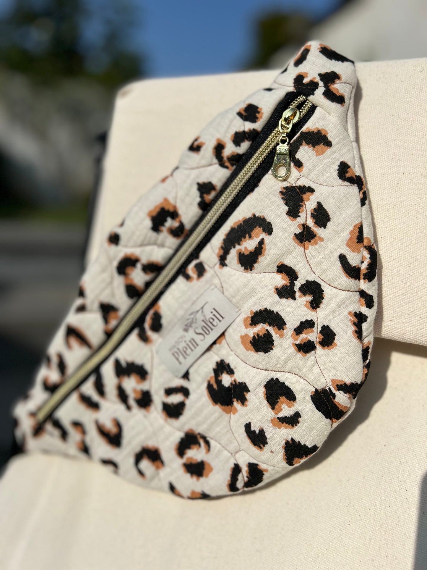 Sac Banane Graou Beige