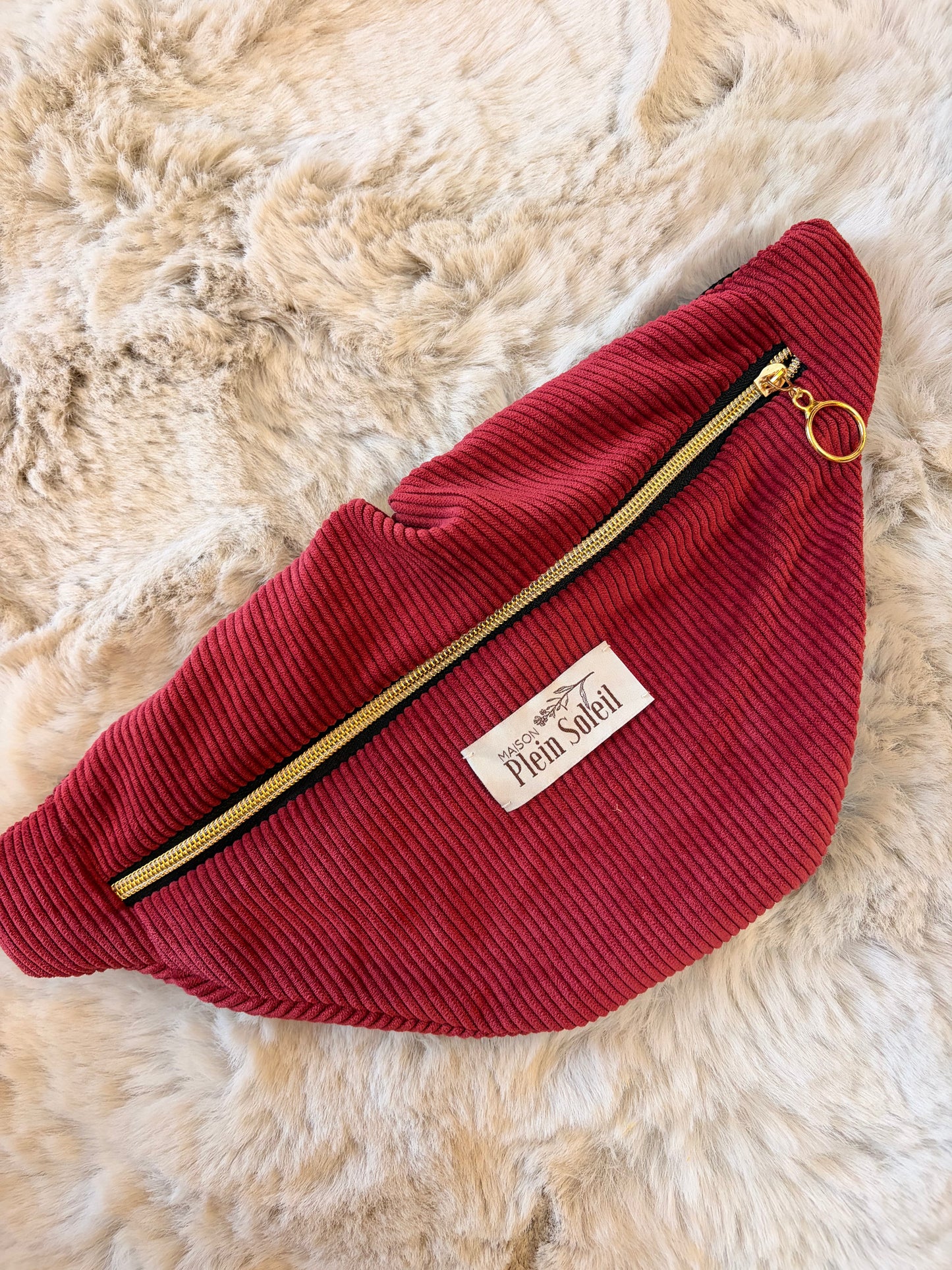 Sac Banane Bordeaux