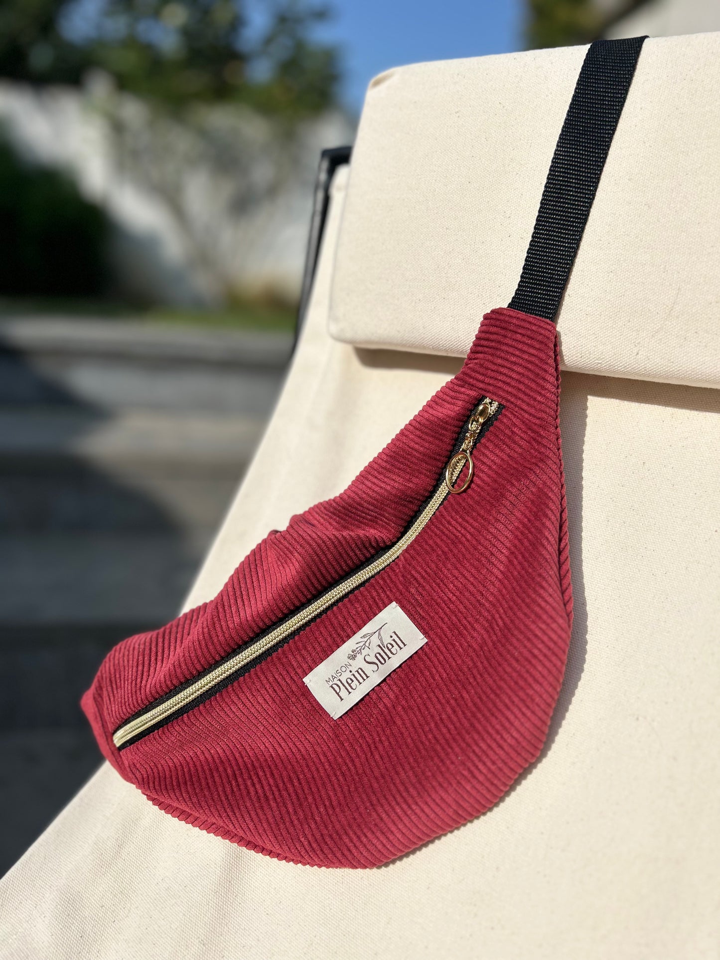 Sac Banane Bordeaux