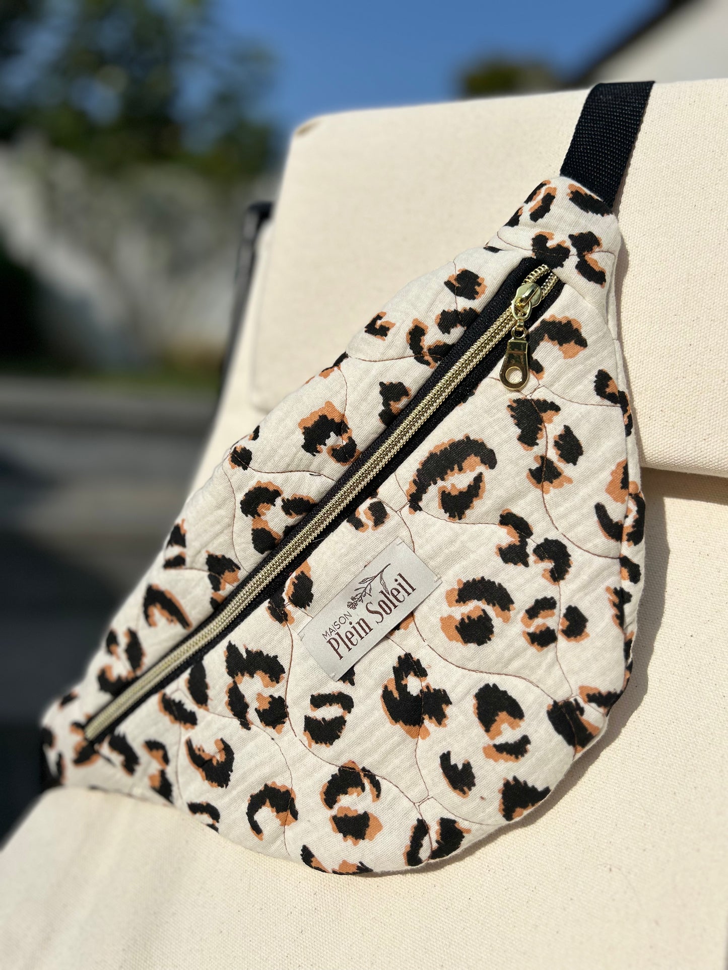 Sac Banane Graou Beige